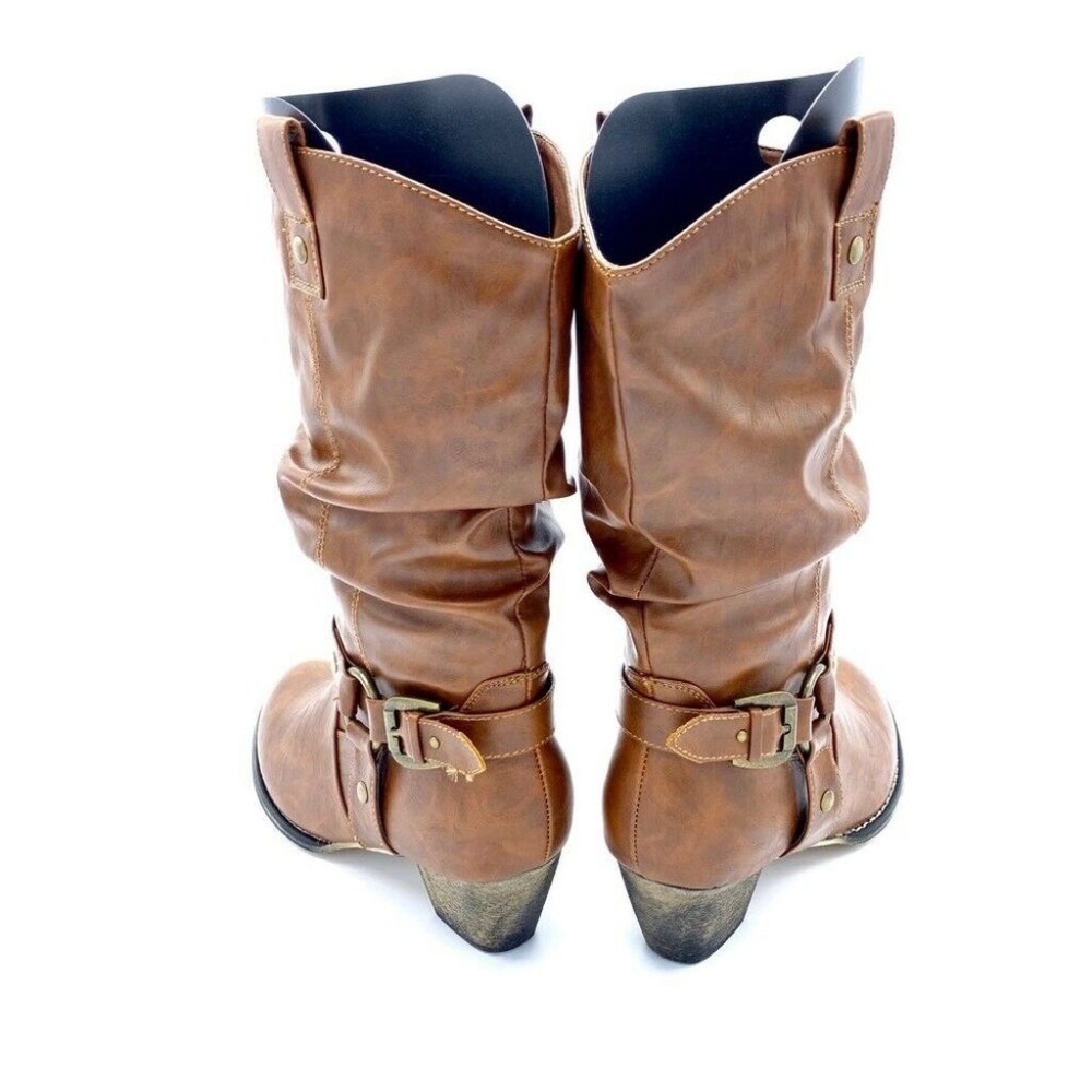 NEW Refresh Wild Western Cowboy Boots size 8.5 - Picture 6 of 8
